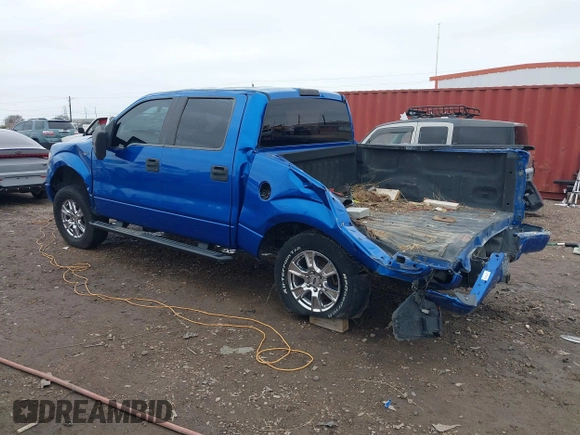 2014 Ford F-150 XL with VIN 1FTFW1CF0EKF73913, listed as a IAAI auction lot 41022140 with 207,342 mi miles. Bid and sale history available at carsss.com. Image 3.