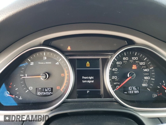 2015 Audi Q7 3.0L TDI Prestige with VIN WA1WMAFE8FD022699, listed as a Copart auction lot 76682914 with 133,789 mi miles and Salvage Title. Bid and sale history available at carsss.com. Image 9.