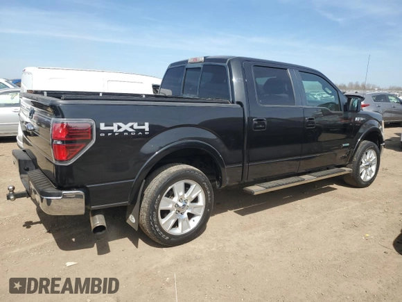 2013 Ford F-150 XL with VIN 1FTFW1ET9DKF17986, listed as a Copart auction lot 53435075 with 112,267 mi miles and Clean Title. Bid and sale history available at carsss.com. Image 3.