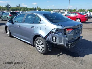 2025 Toyota Corolla LE with VIN 5YFB4MDE7SP244652, listed as a IAAI auction lot 42096510 with 7,803 mi miles. Bid and sale history available at carsss.com. Image 3.