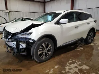 2021 Nissan Murano S with VIN 5N1AZ2AS5MC125369, listed as a Copart auction lot 47180925 with 32,567 mi miles and Salvage Title. Bid and sale history available at carsss.com. Image 1.