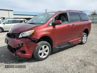 2017 Toyota Sienna LE Auto Access Seat with VIN 5TDKZ3DC2HS814633, listed as a Copart auction lot 50413255 with 56,454 mi miles and Salvage Title. Bid and sale history available at carsss.com. Image 1.