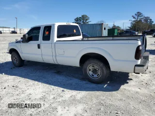 2015 Ford F-250 XLT with VIN 1FT7X2A60FED36803, listed as a Copart auction lot 46367905 with 347,666 mi miles and Salvage title. Bid and sale history available at DreamBid. Image 2.