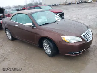 2012 Chrysler 200 Limited with VIN 1C3BCBFG2CN279463, listed as a IAAI auction lot 40891786 with 95,125 mi miles. Bid and sale history available at carsss.com. Image 1.