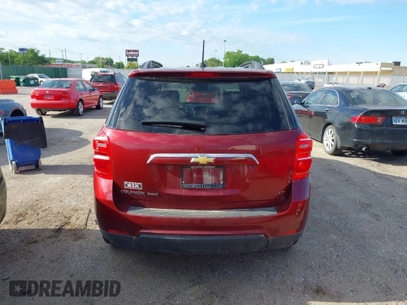 2017 Chevrolet Equinox LT with VIN 2GNFLFEK9H6107170, listed as a IAAI auction lot 42159884 with 118,228 mi miles. Bid and sale history available at carsss.com. Image 16.