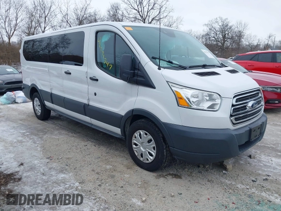 2015 Ford Transit XL with VIN 1FBZX2ZM3FKA31393, listed as a IAAI auction lot 41371347 with 53,639 mi miles and . Bid and sale history available at DreamBid. Image 1.