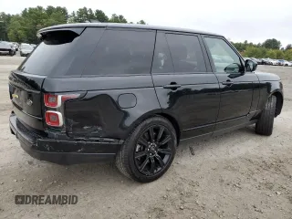 2022 Land Rover Range Rover Westminster with VIN SALGS2RUXNA459525, listed as a Copart auction lot 72558804 with 55,875 mi miles and Salvage title. Bid and sale history available at DreamBid. Image 3.