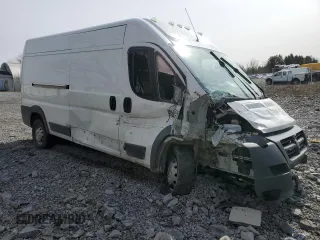 2017 Ram ProMaster Cargo with VIN 3C6TRVDG3HE525443, listed as a Copart auction lot 50401815 with 106,958 mi miles and Salvage Title. Bid and sale history available at carsss.com. Image 4.