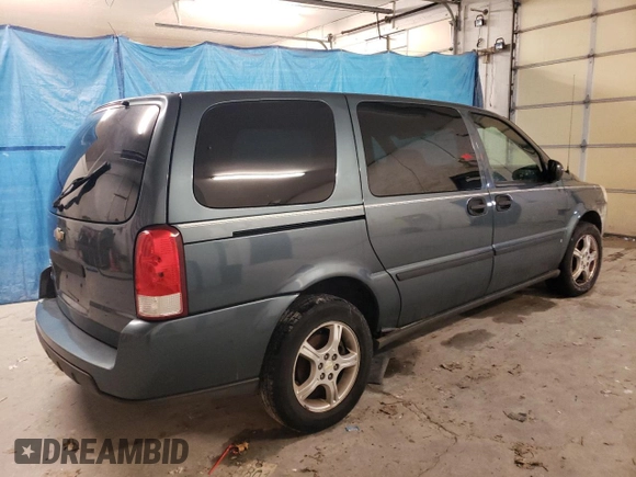 2007 Chevrolet Uplander LS Fleet with VIN 1GNDV23W57D144023, listed as a Copart auction lot 82351514 with 190,441 mi miles and Clean Title. Bid and sale history available at carsss.com. Image 3.