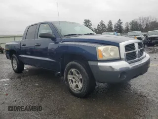 2005 Dodge Dakota SLT with VIN 1D7HE48K95S177858, listed as a Copart auction lot 84711594 with 271,078 mi miles and Clean Title. Bid and sale history available at DreamBid. Image 4.