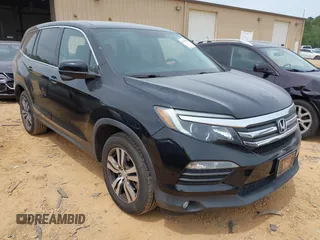 2016 Honda Pilot EX-L z VIN 5FNYF6H53GB043974, wystawiony jako IAAI lot #42175921 z przebiegiem 190 442 mil mil oraz . Historia ofert i sprzedaży dostępna na DreamBid. Obrazek 1.