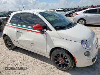 2016 FIAT 500 Pop with VIN 3C3CFFAR1GT217960, listed as a Copart auction lot 61575735 with 110,475 mi miles and Clean title. Bid and sale history available at DreamBid. Image 4.