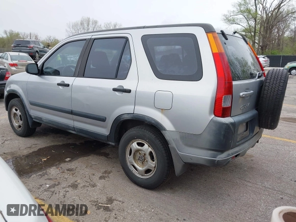 2002 Honda CR-V LX with VIN JHLRD68422C015173, listed as a IAAI auction lot 41959037 with 217,058 mi miles and . Bid and sale history available at carsss.com. Image 3.