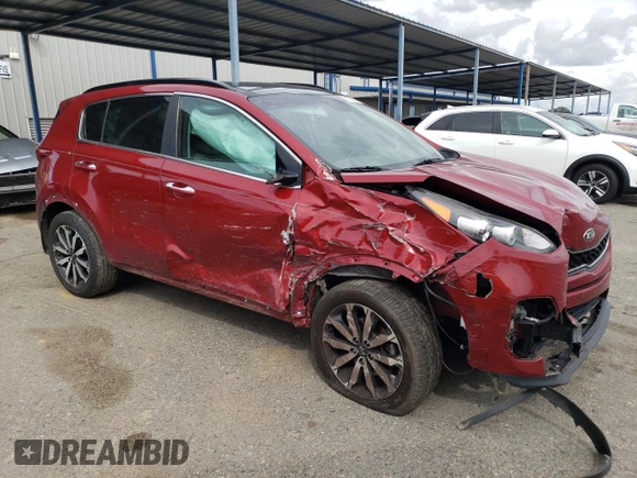 2018 Kia Sportage EX with VIN KNDPN3AC9J7353694, listed as a Copart auction lot 51092625 with 86,265 mi miles and Salvage title. Bid and sale history available at DreamBid. Image 4.