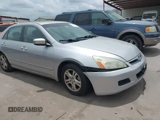 2006 Honda Accord EX-L z VIN 1HGCM56806A024170, wystawiony jako IAAI lot #42482626 z przebiegiem 157 717 mil mil oraz . Historia ofert i sprzedaży dostępna na DreamBid. Obrazek 1.