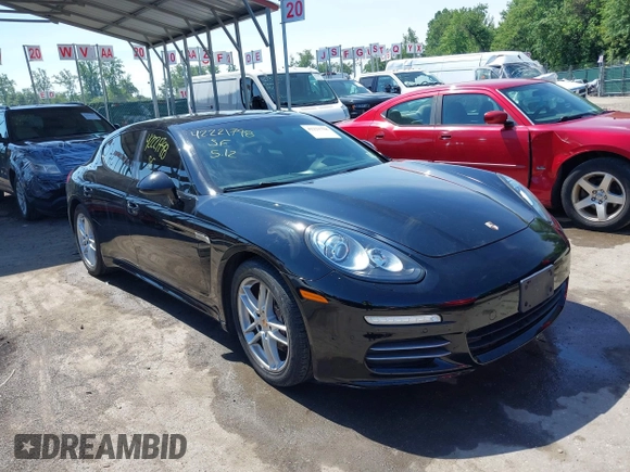 2014 Porsche Panamera z VIN WP0AA2A70EL009084, wystawiony jako IAAI lot #42221798 z przebiegiem 85 853 mil mil oraz . Historia ofert i sprzedaży dostępna na DreamBid. Obrazek 1.