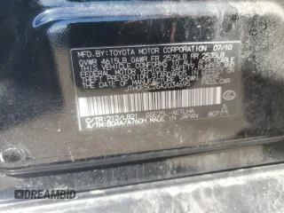 2010 Lexus IS 250 with VIN JTHCF5C26A2034695, listed as a Copart auction lot 56762115 with 134,866 mi miles and Salvage title. Bid and sale history available at DreamBid. Image 12.