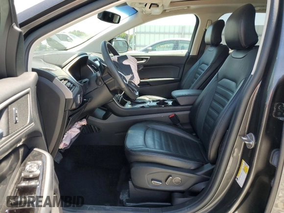 2018 Ford Edge SEL with VIN 2FMPK3J94JBC43782, listed as a Copart auction lot 53503255 with 89,384 mi miles and Salvage Title. Bid and sale history available at carsss.com. Image 7.