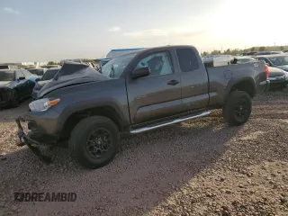 2020 Toyota Tacoma SR z VIN 5TFRZ5CN3LX090631, wystawiony jako Copart lot #69009294 z przebiegiem 82 968 mil mil oraz Szkoda całkowita • Salvage title. Historia ofert i sprzedaży dostępna na DreamBid. Obrazek 1.