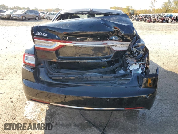 2017 Lincoln Continental Select with VIN 1LN6L9SK1H5637526, listed as a Copart auction lot 76267804 with 58,354 mi miles and Salvage Title. Bid and sale history available at carsss.com. Image 6.