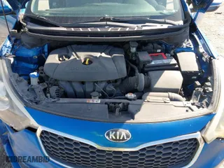 2014 Kia Forte LX with VIN KNAFX4A67E5150405, listed as a IAAI auction lot 41628777 with 128,935 mi miles. Bid and sale history available at carsss.com. Image 10.