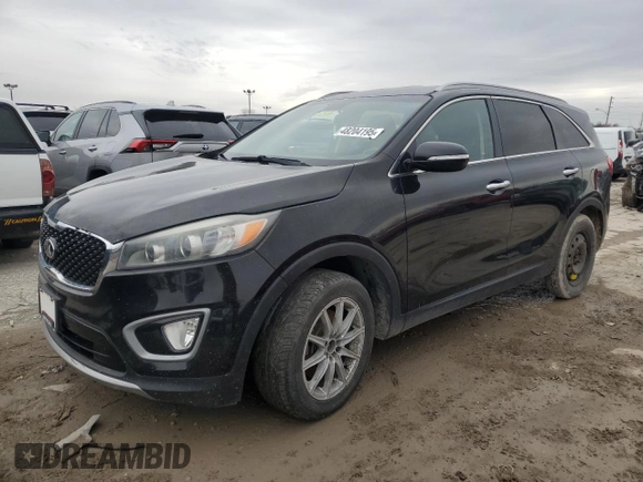 2016 Kia Sorento EX with VIN 5XYPH4A59GG049811, listed as a Copart auction lot 48204195 with 224,217 mi miles and Clean title. Bid and sale history available at DreamBid. Image 1.