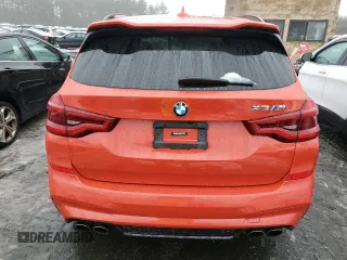 2021 BMW X3 M with VIN 5YMTS0C02M9G31637, listed as a Copart auction lot 44568295 with 0 mi miles and Salvage Title. Bid and sale history available at carsss.com. Image 6.