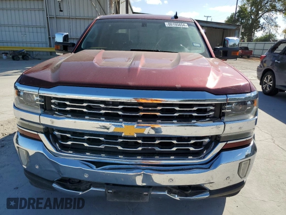 2017 Chevrolet Silverado 1500 LTZ with VIN 3GCUKSEJ6HG207508, listed as a Copart auction lot 80195854 with 131,140 mi miles and Salvage Title. Bid and sale history available at DreamBid. Image 5.