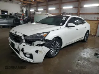2017 Kia Cadenza Limited with VIN KNALC4J13H5036585, listed as a Copart auction lot 41994065 with 88,945 mi miles and Salvage Title. Bid and sale history available at carsss.com. Image 1.