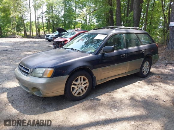 2002 Subaru Legacy Outback with VIN 4S3BH665727616036, listed as a IAAI auction lot 42389717 with 135,503 mi miles and . Bid and sale history available at DreamBid. Image 17.