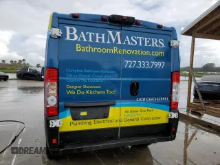 2022 Ram ProMaster Cargo with VIN 3C6LRVNG1NE130073, listed as a Copart auction lot 74721204 with Not Provided miles and Non Repairable. Bid and sale history available at DreamBid. Image 6.