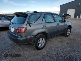 2000 Lexus RX 300 with VIN JT6HF10U4Y0121370, listed as a Copart auction lot 81556954 with 227,842 mi miles and Salvage Title. Bid and sale history available at carsss.com. Image 3.