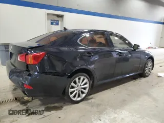 2010 Lexus IS 250 with VIN JTHCF5C21A5042931, listed as a Copart auction lot 44438415 with 163,076 mi miles and Salvage Title. Bid and sale history available at carsss.com. Image 3.