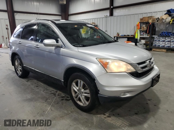 2011 Honda CR-V EX-L with VIN 5J6RE3H79BL023185, listed as a Copart auction lot 48123125 with 271,478 mi miles and Salvage Title. Bid and sale history available at carsss.com. Image 4.
