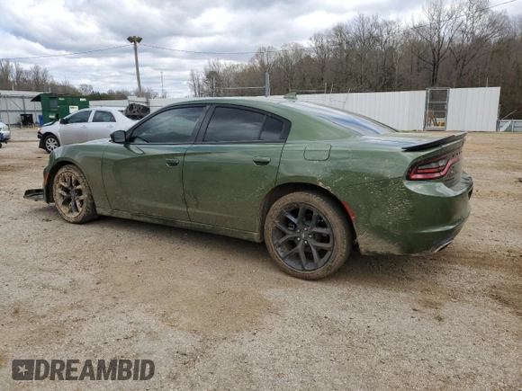 2023 Dodge Charger SXT with VIN 2C3CDXBG2PH627376, listed as a Copart auction lot 49870005 with 30,213 mi miles and Salvage Title. Bid and sale history available at carsss.com. Image 2.