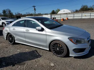 2015 Mercedes-Benz CLA 250 with VIN WDDSJ4GB8FN184304, listed as a Copart auction lot 53331265 with 101,096 mi miles and Salvage Title. Bid and sale history available at DreamBid. Image 4.