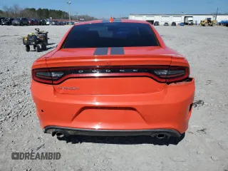 2018 Dodge Charger SXT Plus with VIN 2C3CDXHG9JH325579, listed as a Copart auction lot 46417395 with 101,430 mi miles and Salvage Title. Bid and sale history available at carsss.com. Image 6.