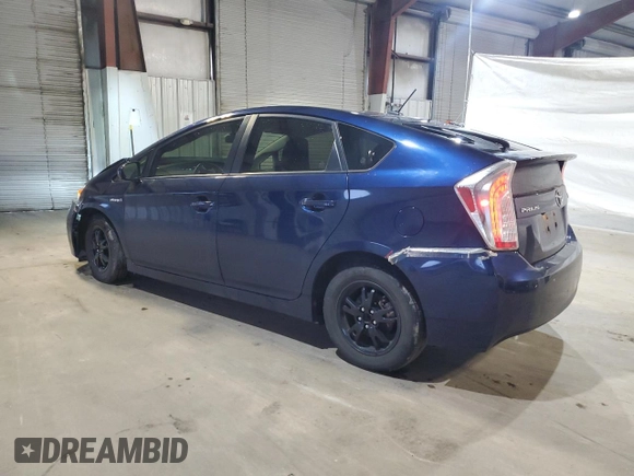 2012 Toyota Prius One with VIN JTDKN3DU5C1568395, listed as a Copart auction lot 53513075 with 217,841 mi miles and Clean Title. Bid and sale history available at DreamBid. Image 2.