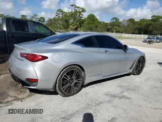 2018 Infiniti Q60 Sport with VIN JN1EV7EK8JM343260, listed as a Copart auction lot 77570344 with 74,508 mi miles and Non Repairable. Bid and sale history available at DreamBid. Image 3.