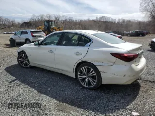 2018 Infiniti Q50 3.0t LUXE with VIN JN1EV7AR9JM433505, listed as a Copart auction lot 51435535 with 108,232 mi miles and Salvage Title. Bid and sale history available at carsss.com. Image 2.