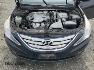 2012 Hyundai Sonata Limited with VIN 5NPEC4AB7CH411987, listed as a Copart auction lot 47924155 with 163,430 mi miles and Salvage Title. Bid and sale history available at carsss.com. Image 11.
