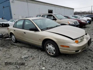 2000 Saturn SL with VIN 1G8ZH5288YZ152688, listed as a Copart auction lot 82878673 with 167,140 mi miles and Salvage title. Bid and sale history available at DreamBid. Image 4.