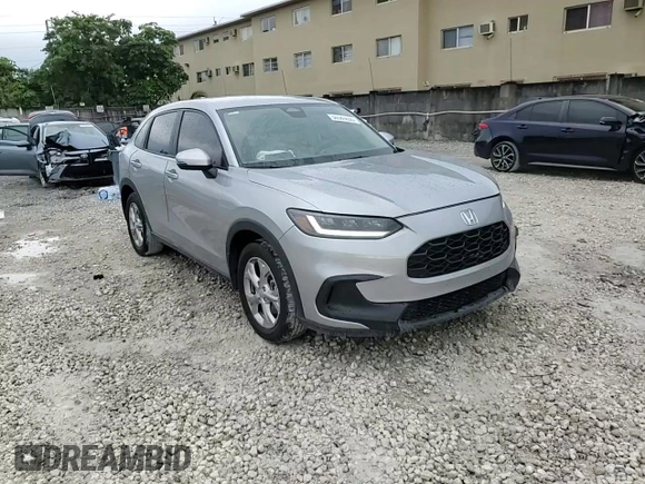 2024 Honda HR-V LX with VIN 3CZRZ1H37RM723320, listed as a Copart auction lot 50589855 with 25,219 mi miles and Salvage Title. Bid and sale history available at DreamBid. Image 10.