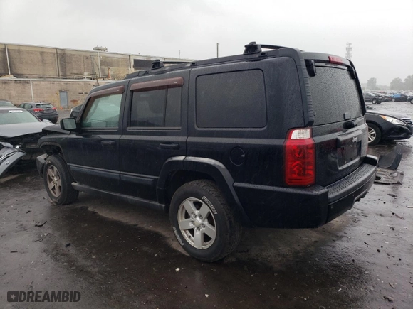 2006 Jeep Commander with VIN 1J8HH48K66C165608, listed as a Copart auction lot 72164774 with 155,656 mi miles and Salvage Title. Bid and sale history available at carsss.com. Image 2.