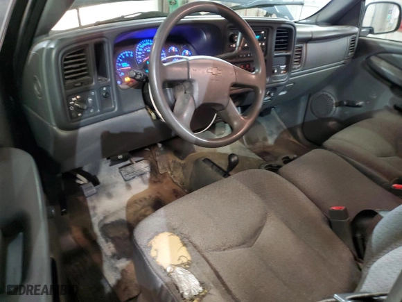 2005 Chevrolet Silverado 2500HD with VIN 1GCHK24U05E122552, listed as a Copart auction lot 48241025 with 96,950 mi miles and Salvage Title. Bid and sale history available at carsss.com. Image 8.