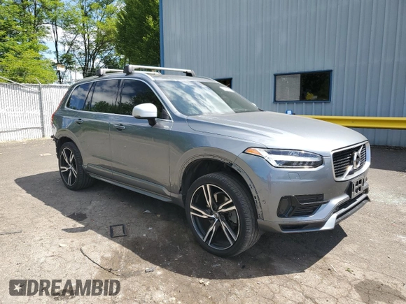 2017 Volvo XC90 R-Design with VIN YV4BC0PM2H1124797, listed as a Copart auction lot 58157644 with 106,770 mi miles and Salvage Title. Bid and sale history available at carsss.com. Image 4.