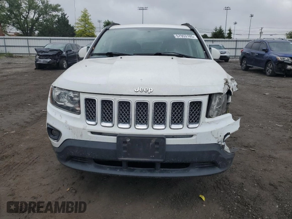 2017 Jeep Compass High Altitude with VIN 1C4NJCEB6HD186937, listed as a Copart auction lot 57953105 with 190,876 mi miles and Salvage title. Bid and sale history available at DreamBid. Image 5.