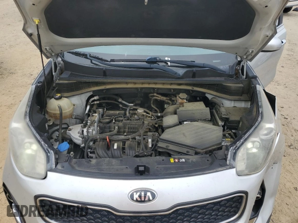 2017 Kia Sportage EX with VIN KNDPN3AC7H7085738, listed as a Copart auction lot 57308715 with 159,434 mi miles and Salvage title. Bid and sale history available at DreamBid. Image 12.