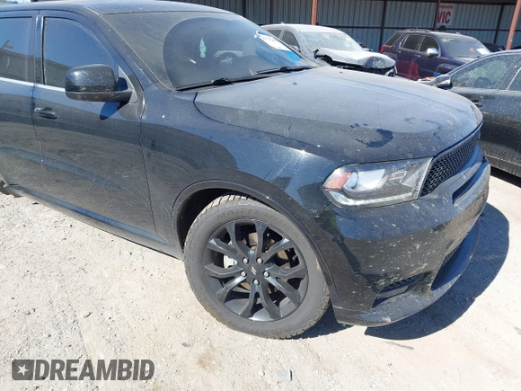 2020 Dodge Durango GT with VIN 1C4RDHDG9LC324939, listed as a IAAI auction lot 40621263 with 115,282 mi miles and . Bid and sale history available at DreamBid. Image 1.