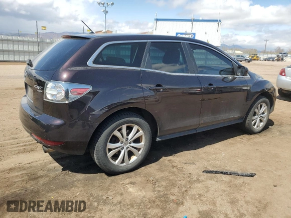 2011 Mazda CX-7 S Touring with VIN JM3ER4C38B0368963, listed as a Copart auction lot 51707155 with 125,276 mi miles and Clean Title. Bid and sale history available at DreamBid. Image 3.